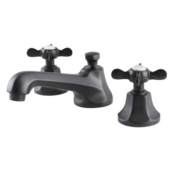 KS4460BEX Essex 8" Widespread Bathroom Faucet, Matte Black